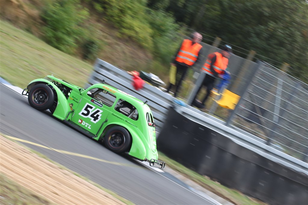 Theis Kroot scorede sit bedste resultat i OK Mobil 1 Legend Car Cuppen.
(Foto: Hennrik Smed Madsen)